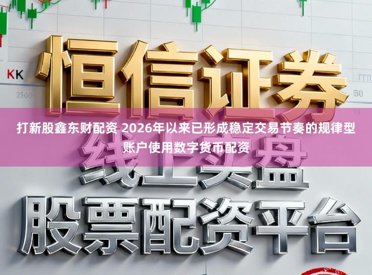 打新股鑫东财配资 2026年以来已形成稳定交易节奏的规律型账户使用数字货币配资