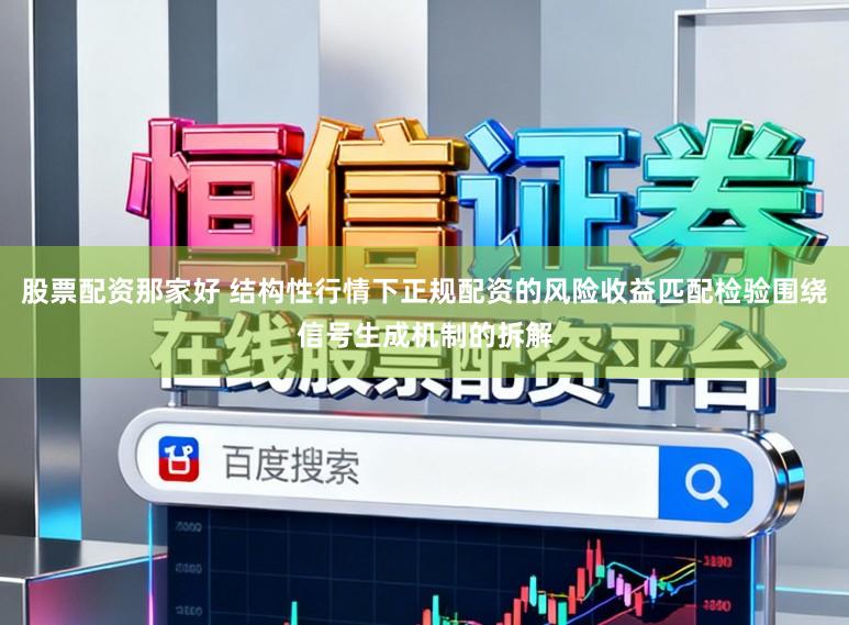 股票配资那家好 结构性行情下正规配资的风险收益匹配检验围绕信号生成机制的拆解