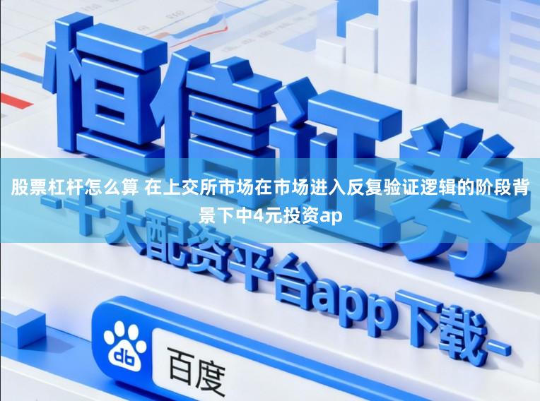股票杠杆怎么算 在上交所市场在市场进入反复验证逻辑的阶段背景下中4元投资ap