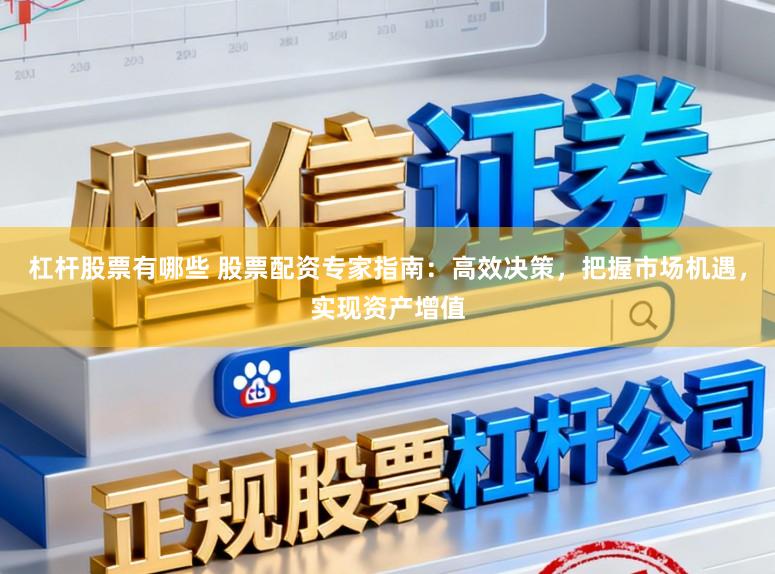 杠杆股票有哪些 股票配资专家指南：高效决策，把握市场机遇，实现资产增值