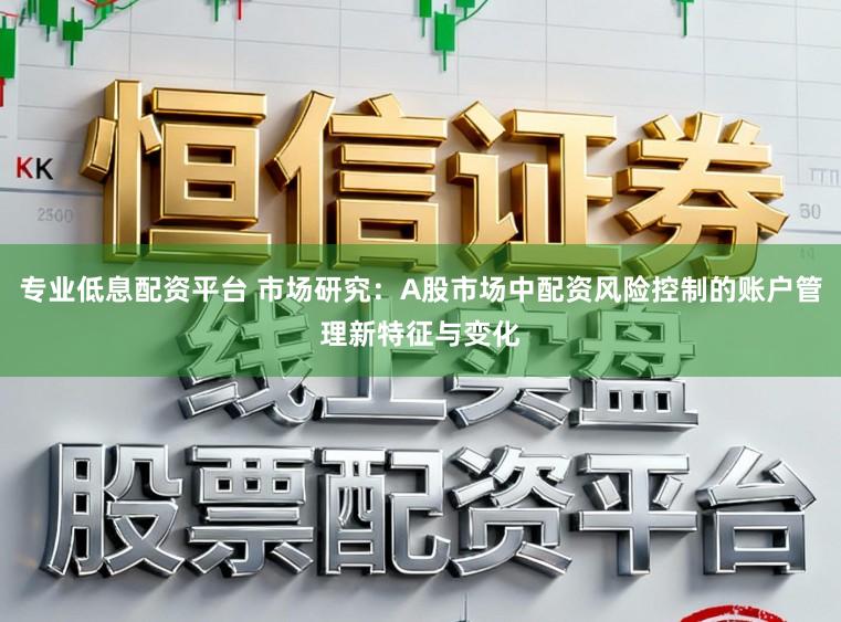 专业低息配资平台 市场研究：A股市场中配资风险控制的账户管理新特征与变化